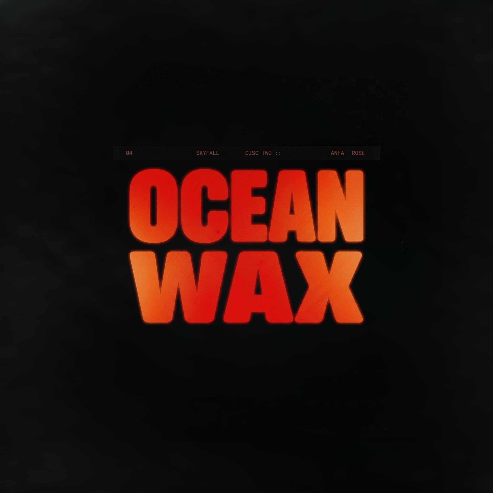 OCEAN WAX — cover art